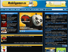 Tablet Screenshot of mobilgamer.cz